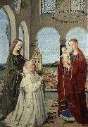CHRISTUS, Petrus Madonna and Child oil painting artist